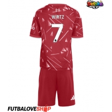 Dres Liverpool Florian Wirtz #7 Domáci pre deti 2026-27 Krátky Rukáv (+ trenírky)